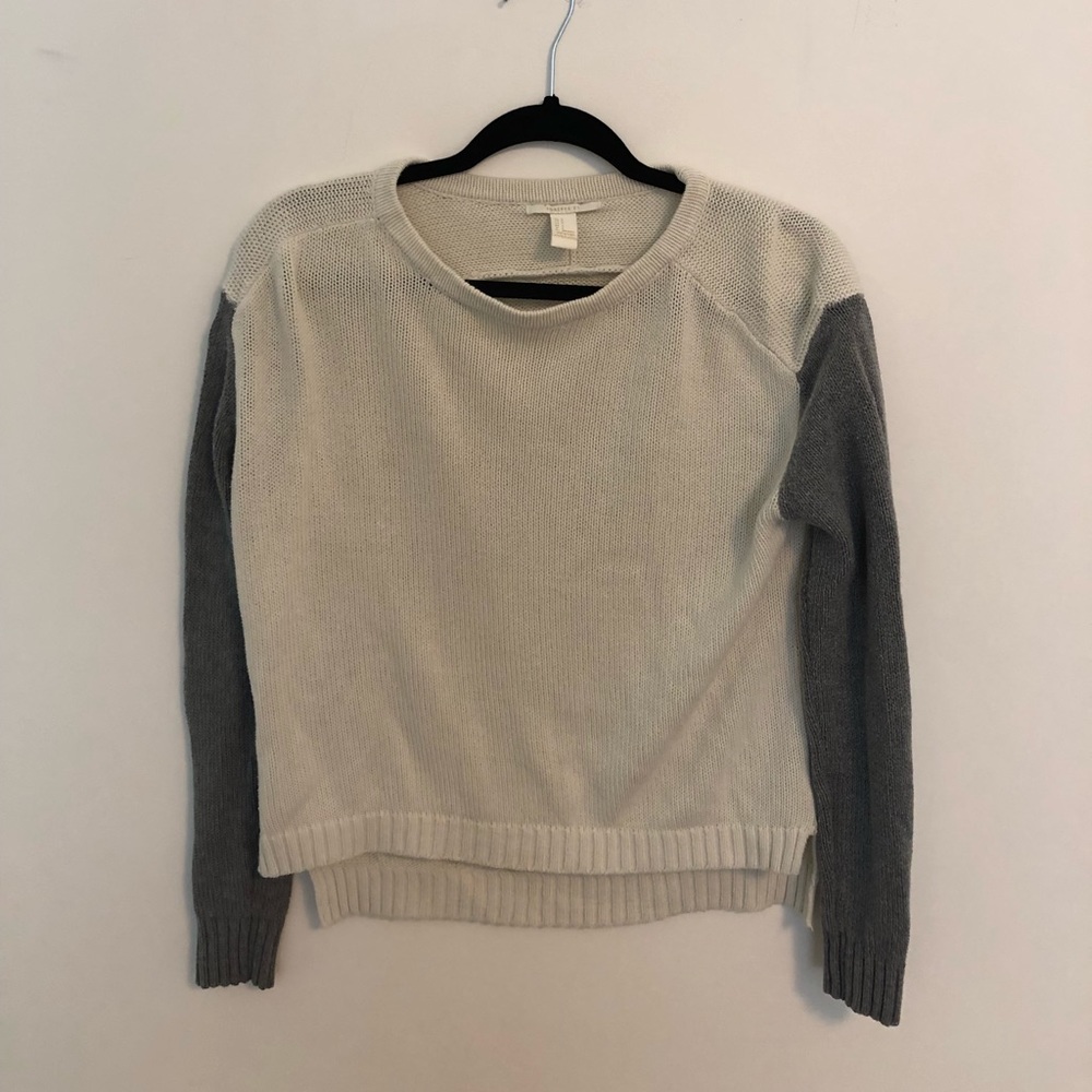Color block sweater
